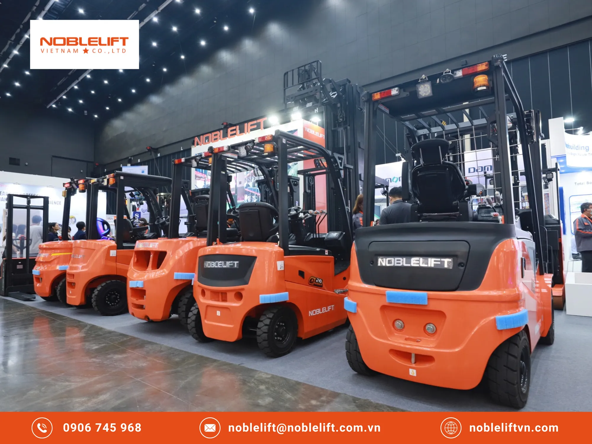 Bán xe nâng điện ngồi lái 2.5 tấn nhập khẩu giá gốc