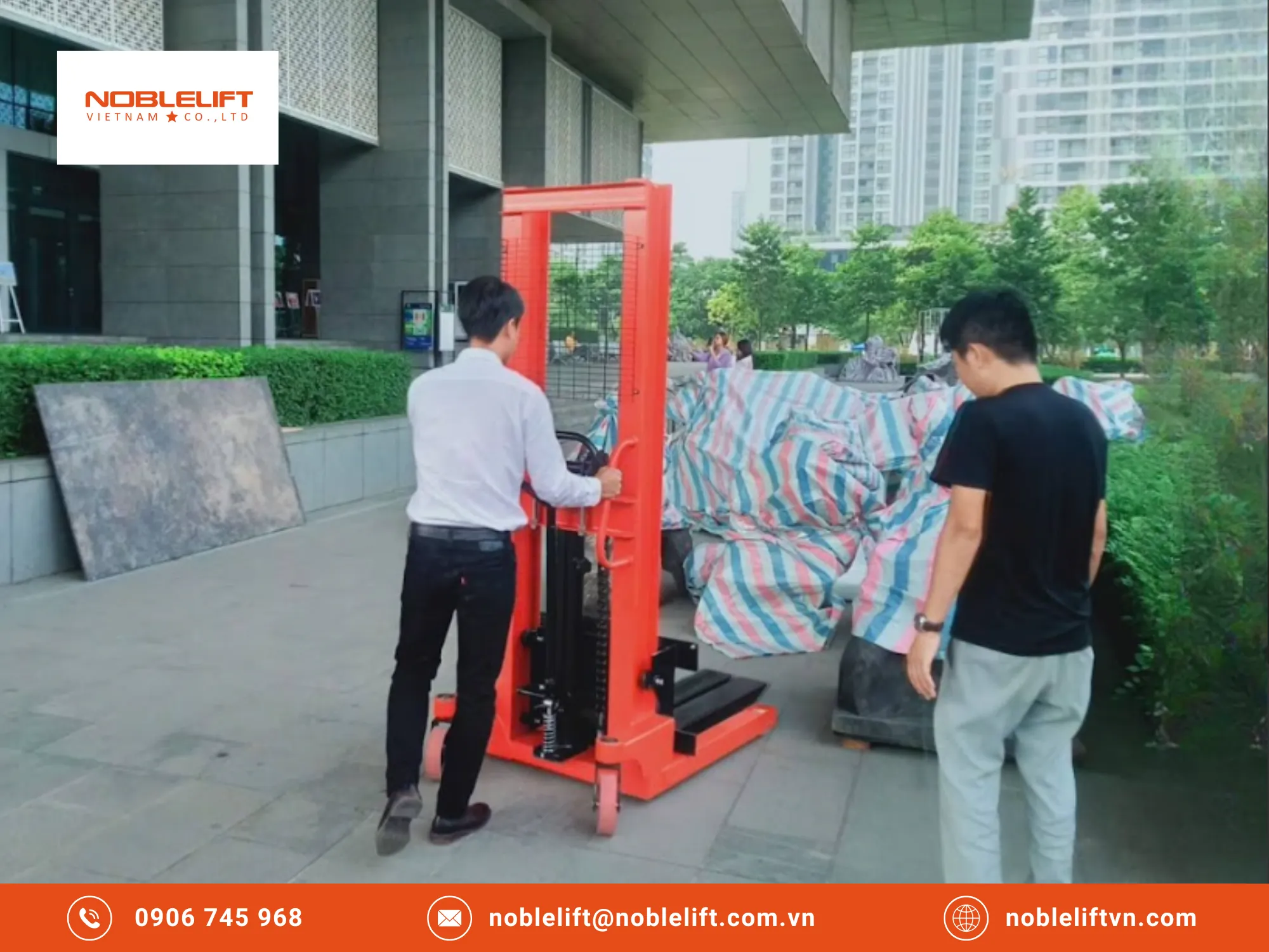 Khái niệm cơ bản về xe nâng pallet