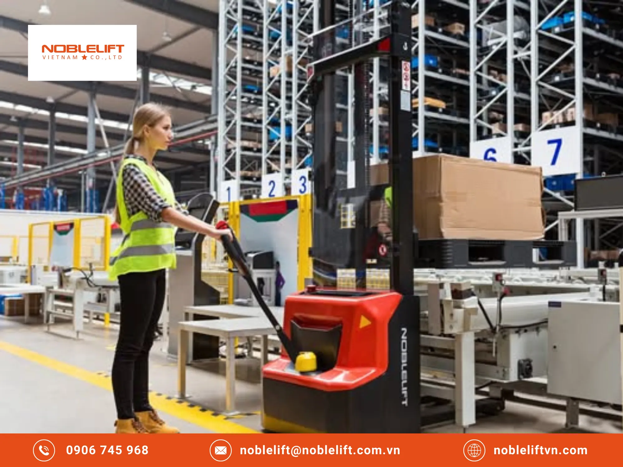 Các ngành nghề và môi trường sử dụng xe nâng pallet phổ biến