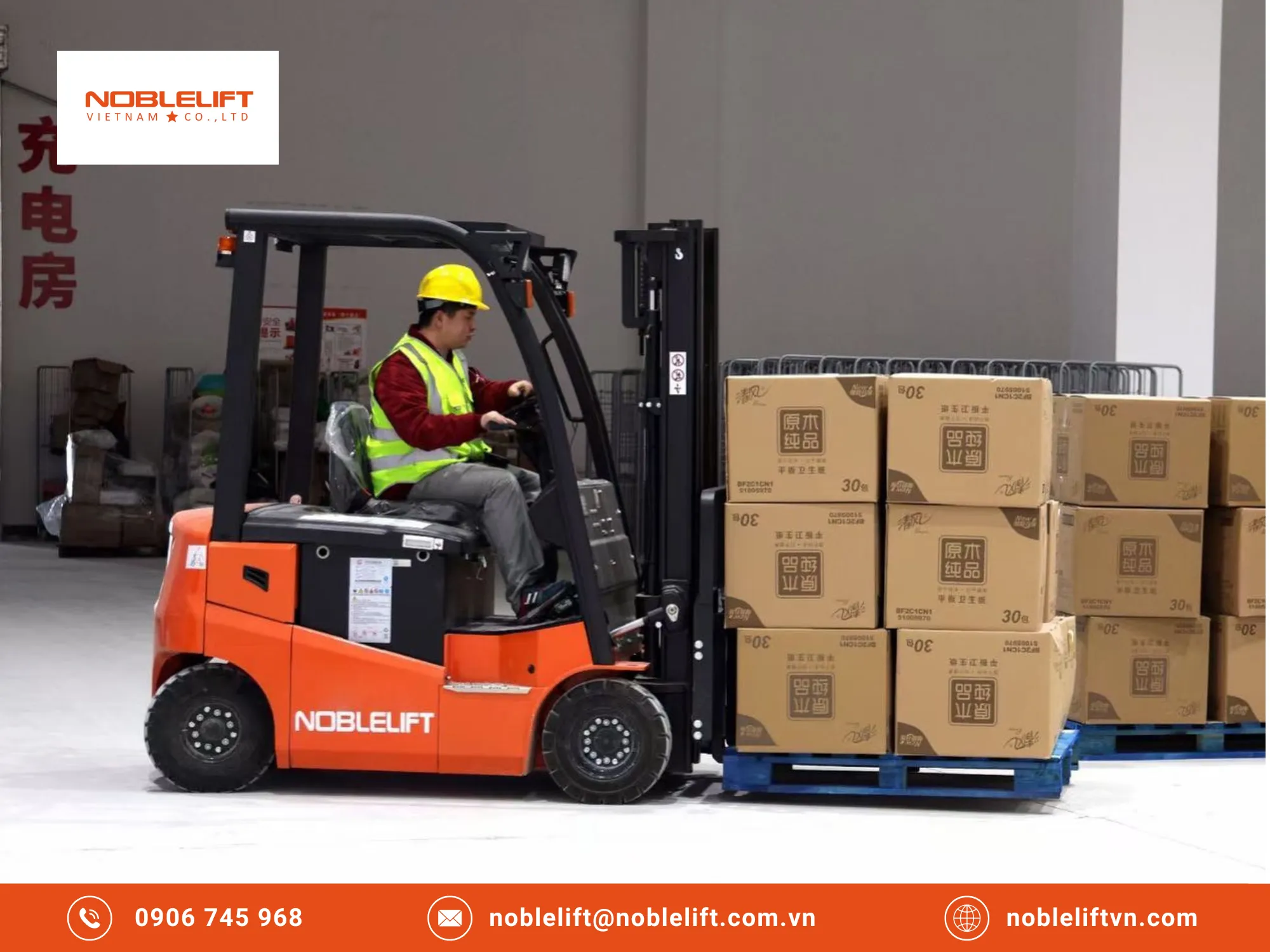 Lợi ích khi đầu tư xe nâng pallet chất lượng