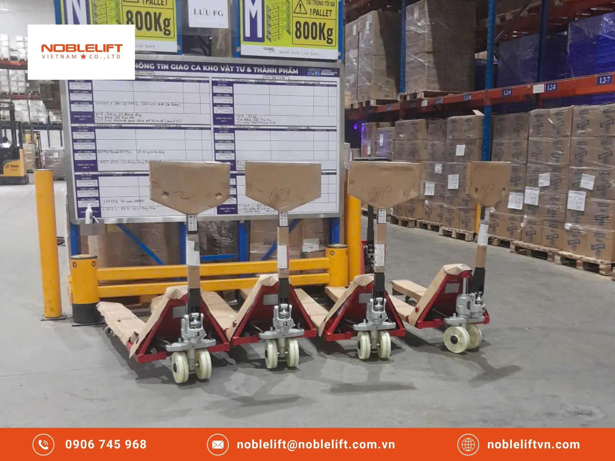 Cách lựa chọn xe nâng pallet phù hợp với nhu cầu sử dụng